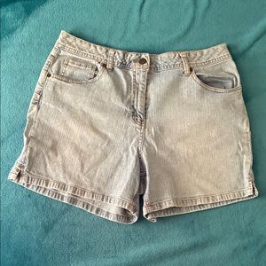 St. John's Bay Light Blue Women's Jean Shorts